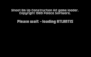 Key to Atlantis atari screenshot